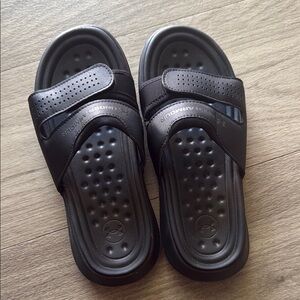 Under Armour Black Slide Sandals
